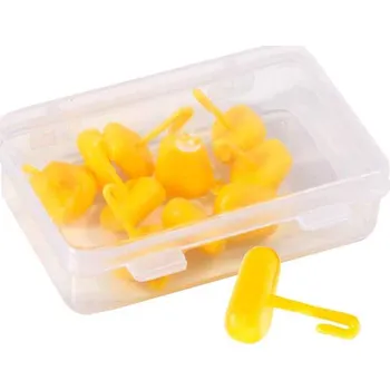 Umělá kukuřice pop-up žlutá FLUO se závěsem 10ks