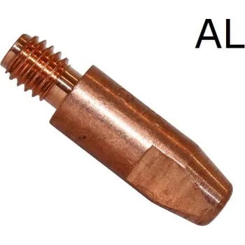 Příslušenství ke svářečce Sherman Špička 1,0mm závit M6 x 28mm E-Cu na hliník pro hořáky MB 24,25,26,36,401,501