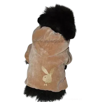 Obleček pro psa Mikina pro malého psa, béžová bunny (Psí oblečky)