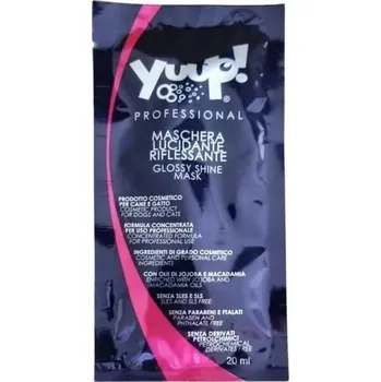Obleček pro psa Kosmetika pro psa Maska pro zářivý lesk Yuup 20 ml VZOREK (Kosmetika pro psa)