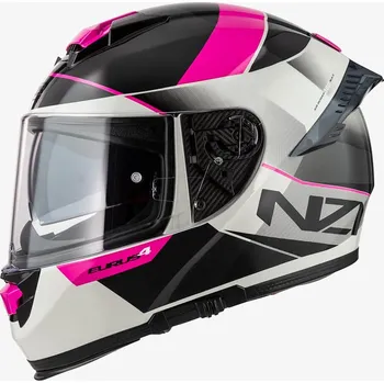 Helma na motorku Integrální motocyklová přilba NZI EURUS 4 VANGUARD růžová Velikost: M