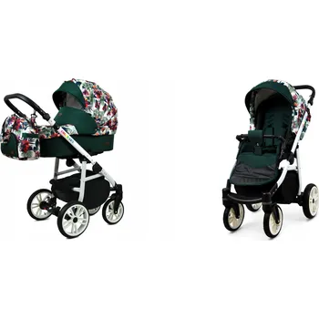 Kočárek Dětský kočárek 2v1 BabyLux COLORLUX kombinovaný kočárek hluboký a sportovní