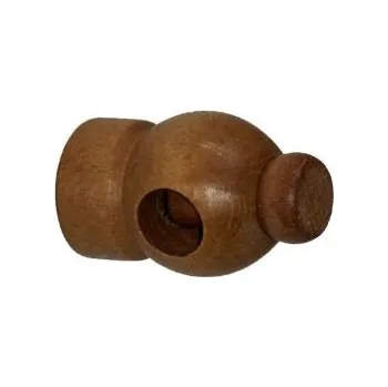 Držák na garnýž - jednotyč neprůchozí- pár L+P-16-d10n Barva: BL - bílá