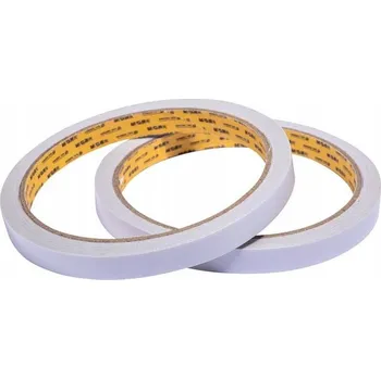 Lepicí páska Kancelářská OBOUSTRANNÁ LEPICÍ PÁSKA Sada 2 kusů 9mm x 10m PRO ZÁSILKY