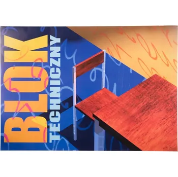 Blok Technický blok ŠKOLNÍ Bloky na KRESLENÍ A3 10 Listů 250g Kreska 10 ks