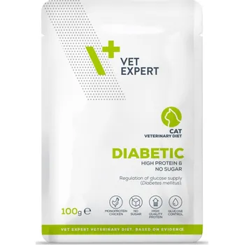 Krmivo pro kočku VetExpert VD 4T Diabetic Cat kapsa 100g (min. odběr 12 ks)