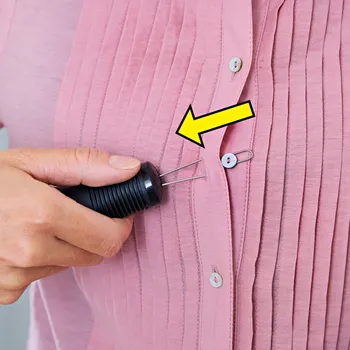 3Pagen Pomocník 2 v 1 na knoflíky a zipy 2,5 x 3,5 x 18 cm