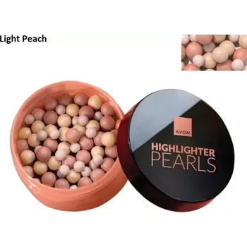 Tvářenka Rozjasňující perly - Light Peach