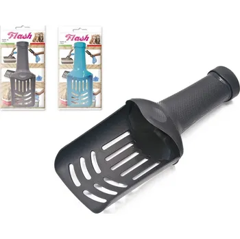 Toaleta pro kočku Lopatka na sbírání exkrementů do sáčku (Lopatka do kočičích toalet)