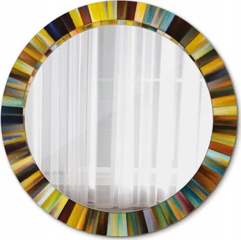 Zrcadlo Zrcadlo Kulaté Barevné paprsky 70cm
