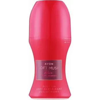 Kuličkový deodorant Soft Musk Delice Velvet Berries - 50ml