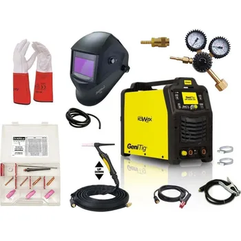Svářečka Mega set svářečka GeniTig 220 AC/DC LCD puls KOWAX