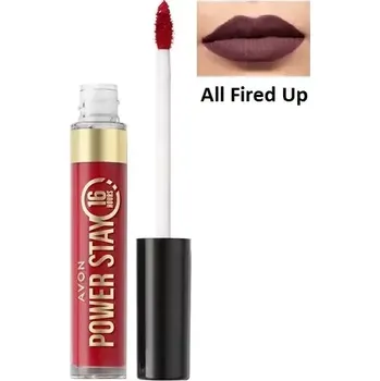 Dekorativní kosmetika Tekutá rtěnka Power Stay - All Fired Up