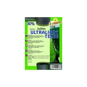 ULTRA LIGHTTEX 30% , 36g/m2, 3&nbsp;x 50 m ,zelená