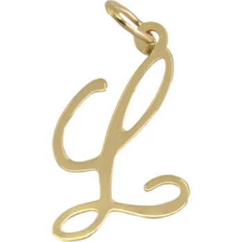 Přívěsek 3637 Zlatý přívěsek písmeno L 0,25g