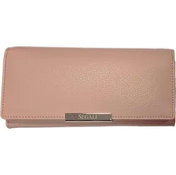 Segali SG-7066 dámská kožená peněženka růžová