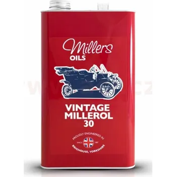 Motorový olej MILLERS OILS motorový olej minerální neaditivovaný Classic Vintage Millerol 30 5l