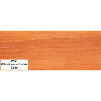 lazura PNZ Ochranná olejová lazura Plus 10l Odstín: Cedr - Zeder