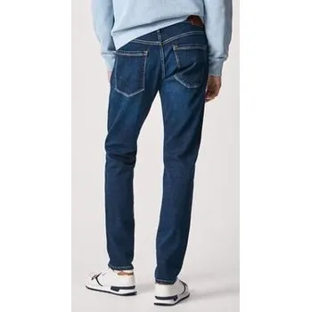 Pepe Jeans Kalhoty z materiálu PM206326VX20 000 Tmavomodrá Taper Fit 38_30