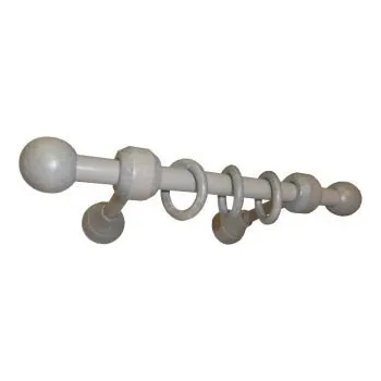 Garnýž Vintage III - šedá-20 Barva: šedá, Délka: 140 cm