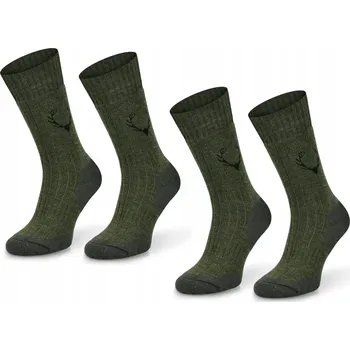 Ponožky Comodo do poloviny lýtek, zelené, vel. 43-46