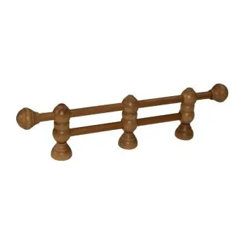 Garnýž - dvoutyč bez kroužků, půlená-16 Barva: CM - červeň mahagon, Délka: 240 cm