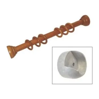 Garnýž Garnýž - jednotyč, stěna-stěna-28 Barva: BL - bílá, Délka: 100 cm