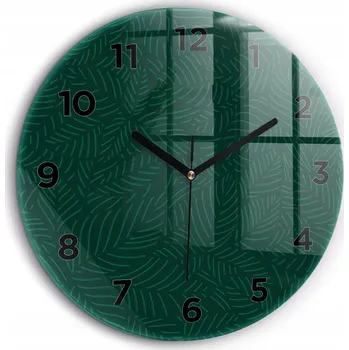 Hodiny Nástěnné hodiny Wallfluent zelené 60 cm