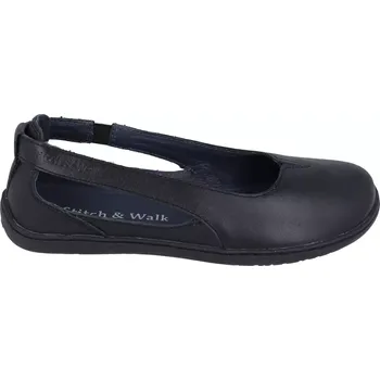 Dámské sandále Barefoot balerínky Stitch&Walk black 39
