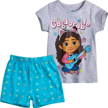 Dívčí pyžamo Dívčí pyžamo GABBYS DOLLHOUSE PLAY šedé Velikost: 104