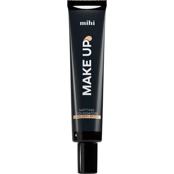Make-up MIHI Foundation matující podkladová báze 04 Zlatá béžová 30 ml