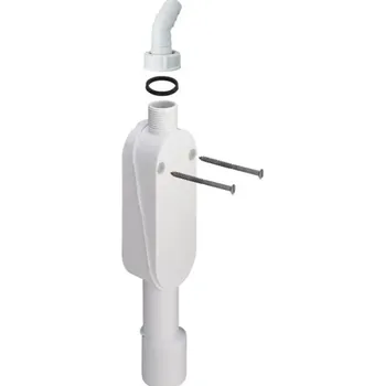 Umyvadlo Viega Sifon nástěnný pro pračku, myčku, odpad svislý 40/50, mod. 5636.1, 364 687