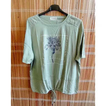 Dámská tunika Dámská tunika Ambitionfly zelená vel.XL,XXL