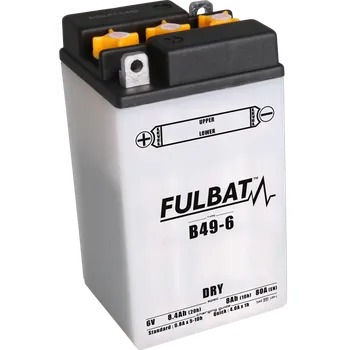 Motobaterie Konvenční motocyklová baterie FULBAT B49-6 Včetně balení kyseliny 550893