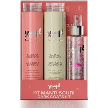 Kosmetika pro psa Kosmetika pro psy, balíček pro tmavou srst Yuup (Sada pro tmavé odstíny srsti )