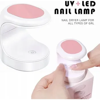 UV lampa na nehty Mini UV LED lampa na nehty, UV lampa na gelové nehty - Bastour