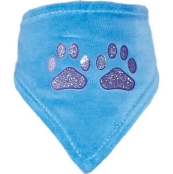Obleček pro psa Šátek pro psa modrý, tlapky (Šátky pro psy )