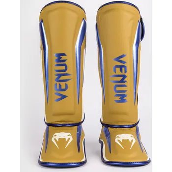 Chránič holeně pro bojový sport Chrániče holení VENUM Elite - camel Special Edition - VENUM-1394-035 Velikosti: M