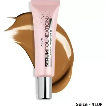 Přípravek na tvář Rozjasňující make-up s hydratačním sérem a SPF30 - Spice 410P