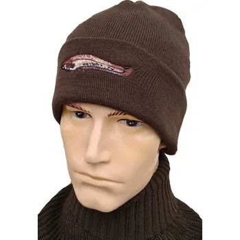 Čepice Pletená čepice PLETEX s výšivkou - SUMEC