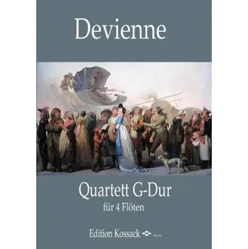 Devienne Francois Quartett G-Dur pro čtyři příčné flétny