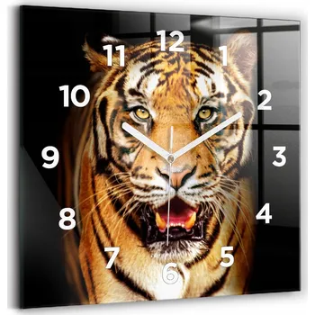 Hodiny Nástěnné hodiny Wallfluent černé 30 cm