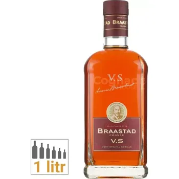 Brandy Braastad VS 40% 1,0l (holá lahev)