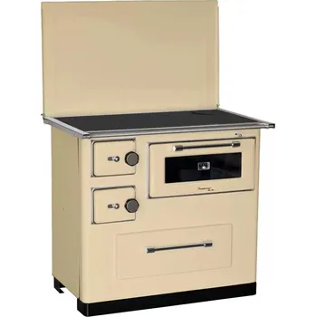 Sporák na tuhá paliva MBS SD 10 N New Line Barva: krémová, Provedení: pravý