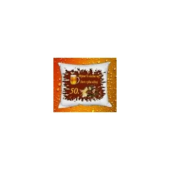 Povlak na polštářek Foto Povlak na polštářek k narozeninám 50. muži