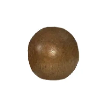 Nábytkové kování Koncovka kulička- pár L+P-16 Barva: SO - ořech světlý