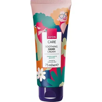 Tělový krém Zklidňující krém na ruce s glycerinem a vůní jasmínu - 75ml