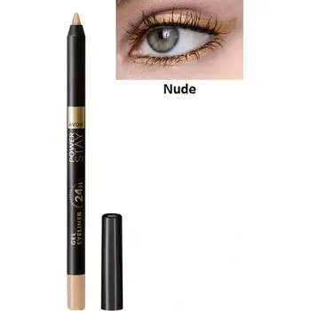 Přípravek na oči Gelová tužka na oči Power Stay - Nude