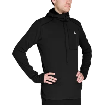 Pánská mikina Mikina s kapucí Saysky Combat Half Zip Fleece Hoodie nmrho30c-901 Velikost L