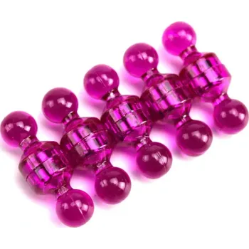 Zvedací magnet Magnetické figurky neodymové magnety růžová, 10 ks, 11x17mm (MAG2TR)